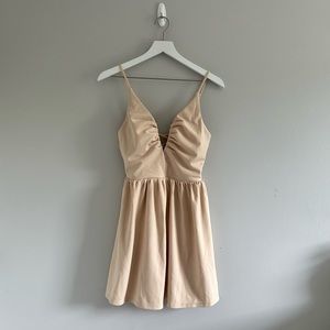 TRAC Cream Dress Size M